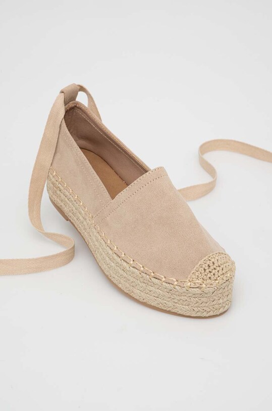 Espadrilky Answear.LAB 3142.HWK béžová WW24
