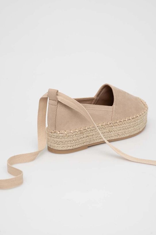 Obuwie Answear Lab espadryle 3142.HWK beżowy