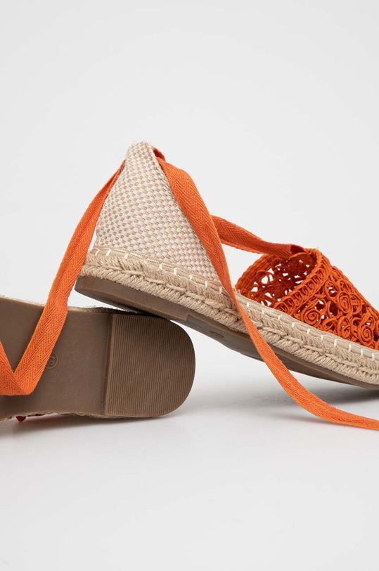 Obuwie Answear Lab espadryle b2107.iw pomarańczowy