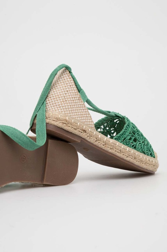 Obuwie Answear Lab espadryle b2107.iw zielony