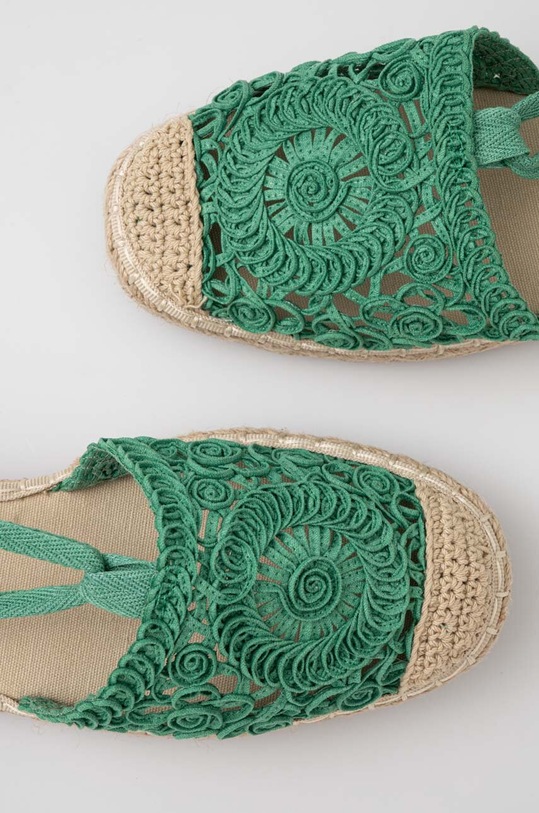 Answear Lab espadryle zielony b2107.iw