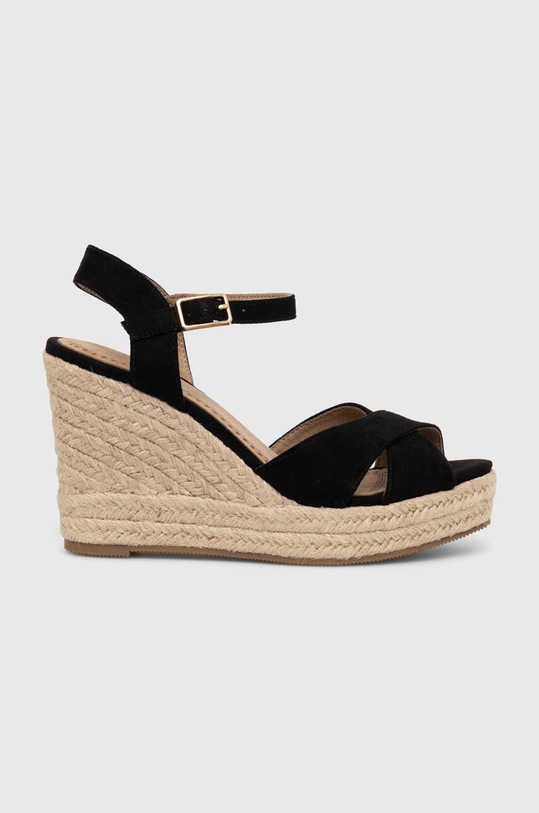 Answear Lab sandały powyżej 8 cm czarny M3363.HKK