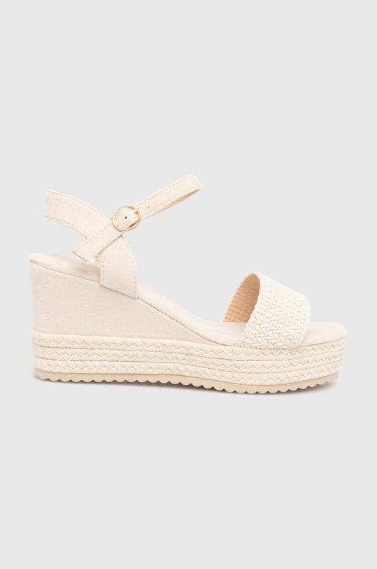 Answear Lab espadryle imitacja zamszu beżowy 6966.fh