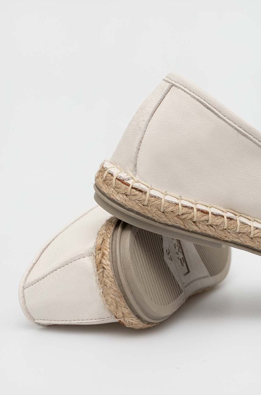 Answear.LAB espadryle skórzane beżowy SR24501.HWK