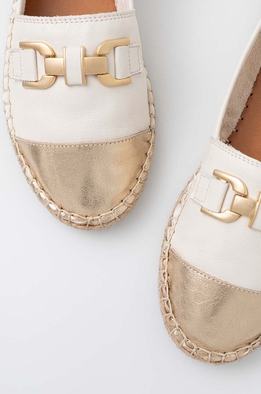 Answear.LAB espadryle skórzane SR24501.HWK beżowy