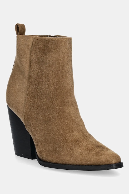 Nízké kozačky Answear.LAB textilní hnědá M3730.HWK