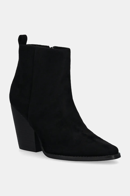 Gležnjače Answear.LAB na patentni zatvarač crna M3730.HWK