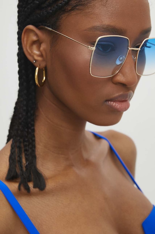 Answear Lab okulary przeciwsłoneczne niebieski S881.HWK