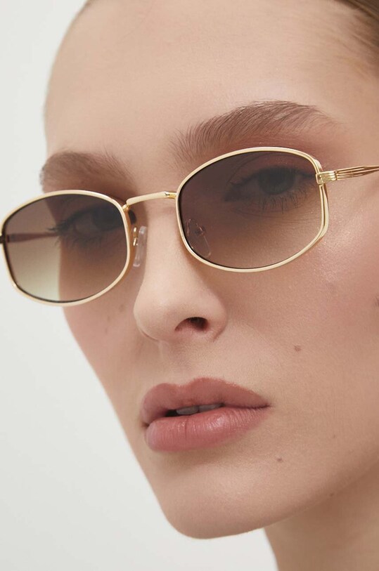 Солнцезащитные очки Answear Lab oks1.fh коричневый