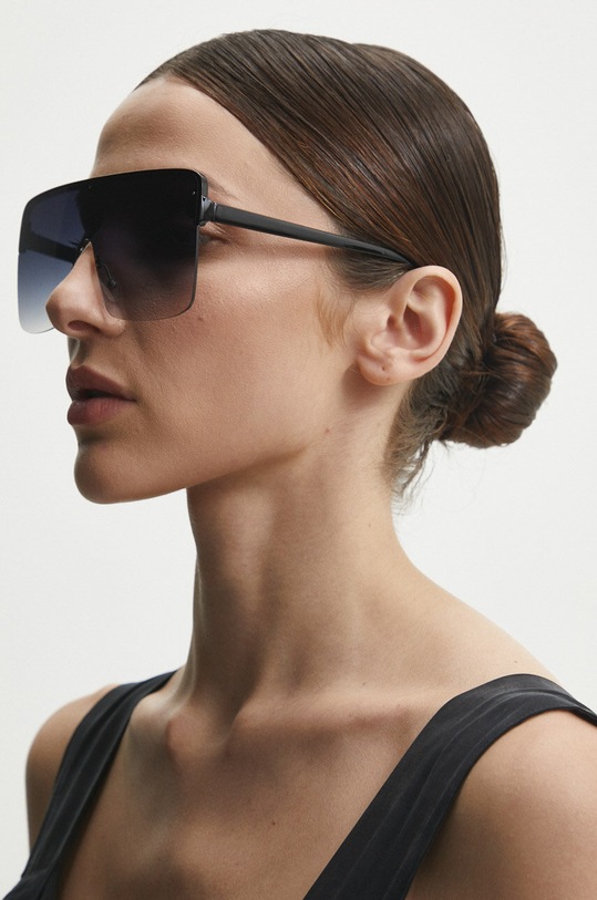 Answear Lab ochelari de soare uniforme negru jb559.fh