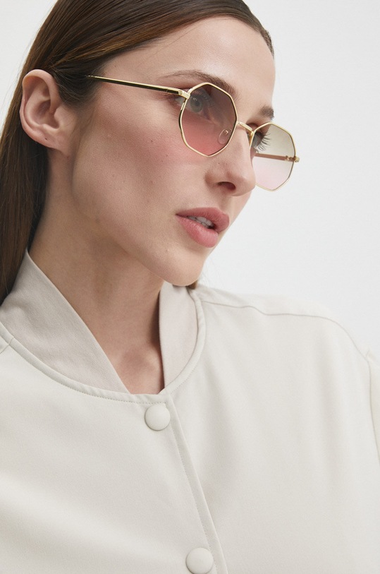 Answear Lab okulary przeciwsłoneczne cv2835.fh żółty