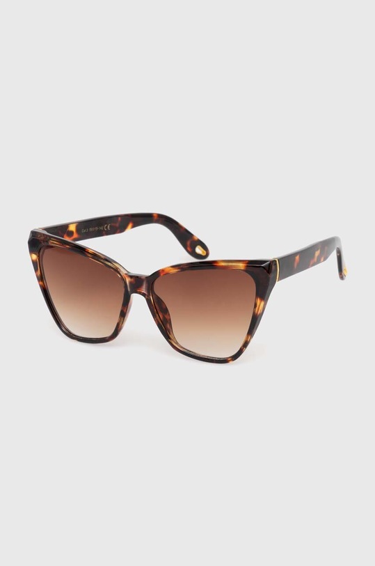 Answear Lab okulary przeciwsłoneczne 9327.fh brązowy WW24