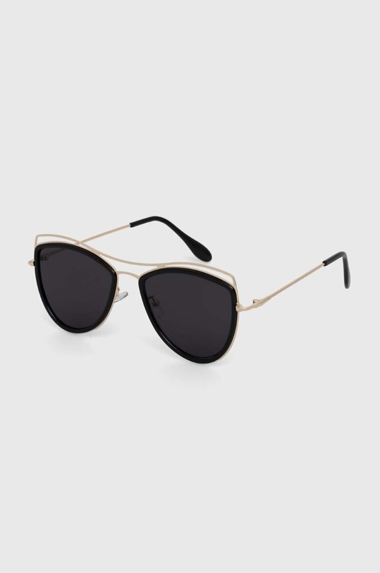 Answear Lab okulary przeciwsłoneczne jednolita czarny s722.68.PD