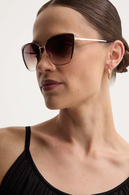 Answear Lab okulary przeciwsłoneczne gradientowa brązowy 16677.FKK