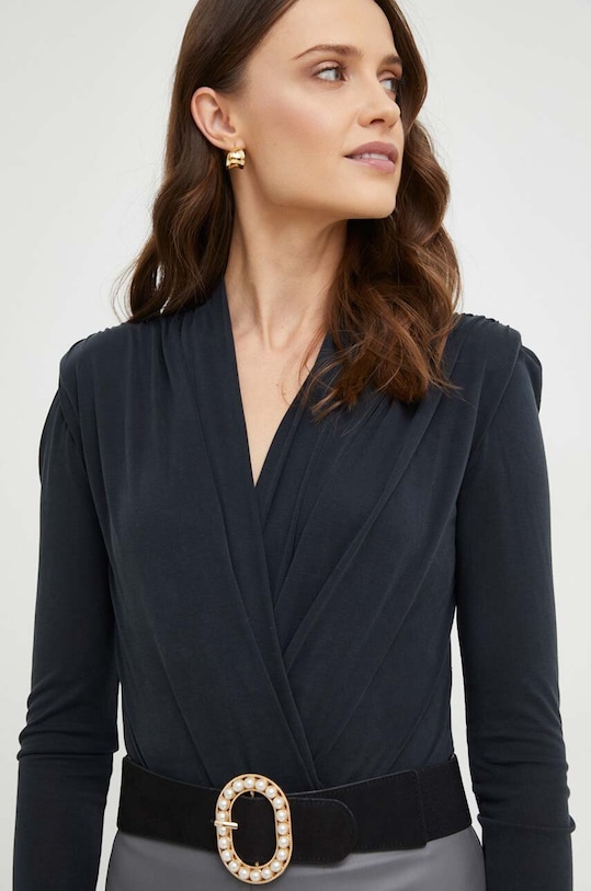 Ремінь Answear.LAB синтетичний чорний 23cdc77.FKK