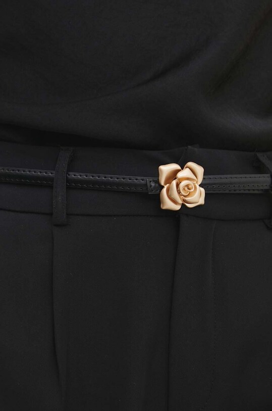 Answear Lab curea de piele negru blt.1.cdb