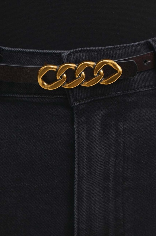 Шкіряний ремінь Answear Lab коричневий 1201114.cdb
