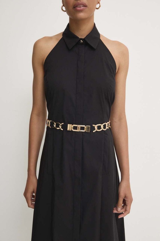 Answear Lab curea textil negru GZ2674.HWK