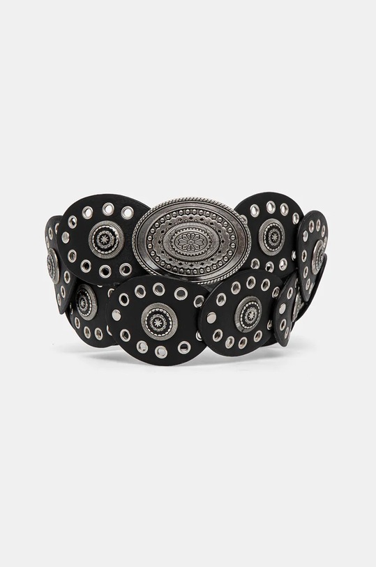 Δερμάτινη ζώνη Answear.LAB 4251.cdb μαύρο WW24