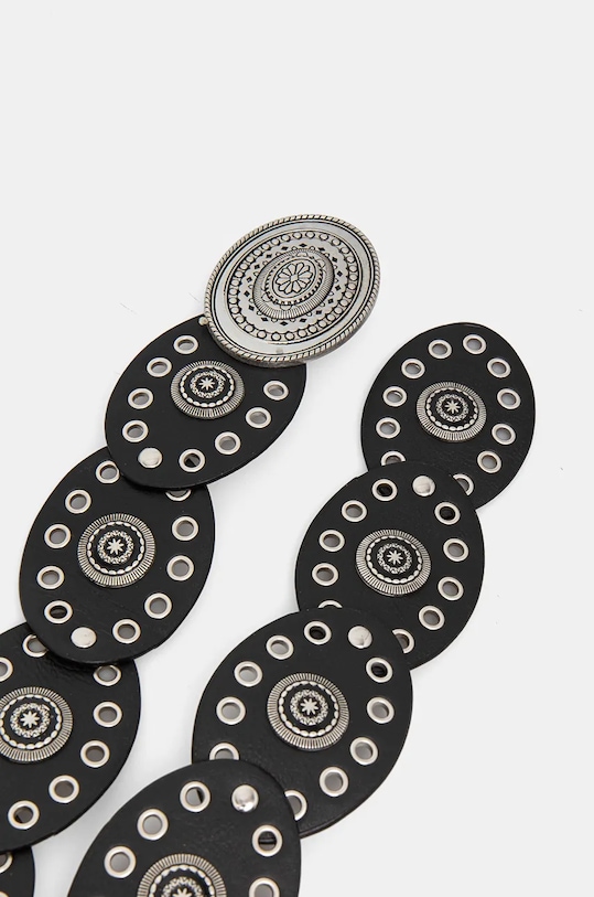 Δερμάτινη ζώνη Answear.LAB μαύρο 4251.cdb