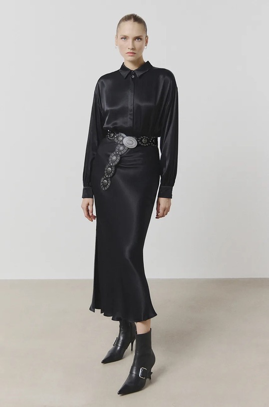 Δερμάτινη ζώνη Answear.LAB 4251.cdb μαύρο