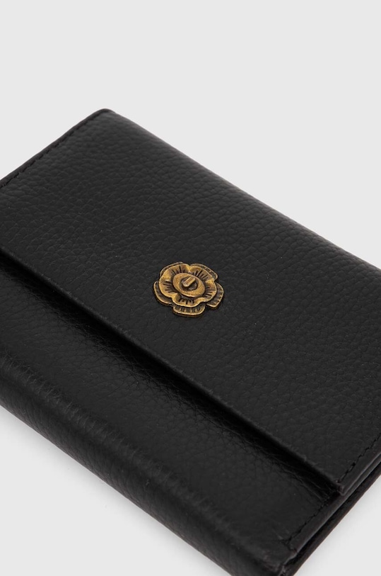 Akcesoria Answear Lab portfel skórzany 4090.cdb czarny