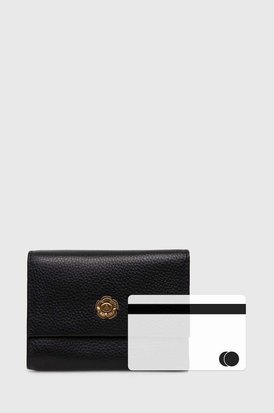 Answear Lab portfel skórzany 4090.cdb czarny