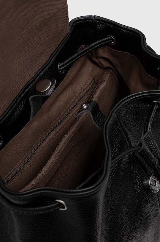 Answear Lab plecak skórzany 120186.cdb czarny