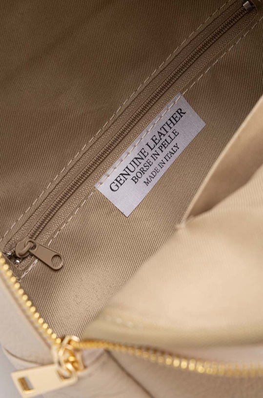 Answear Lab plecak skórzany 2460211.hh beżowy