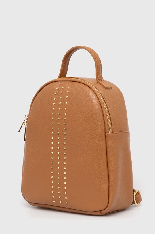 Answear Lab plecak skórzany 2460211.hh brązowy WW24