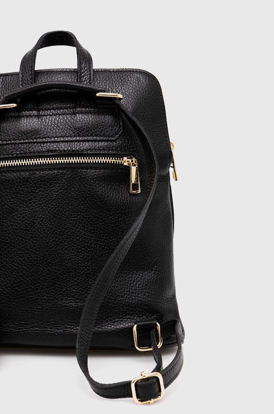 Answear Lab plecak skórzany czarny 1001.id