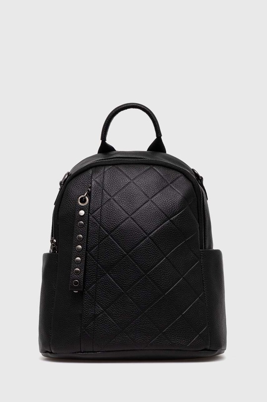Answear Lab ghiozdan de piele uni negru 4266.cdb