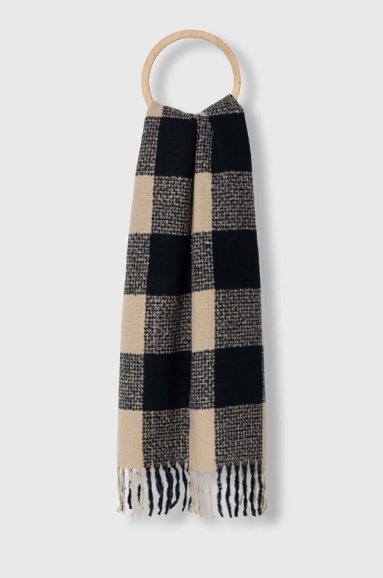 Answear Lab esarfa de lana cu un amestec de lana bleumarin 327.iw