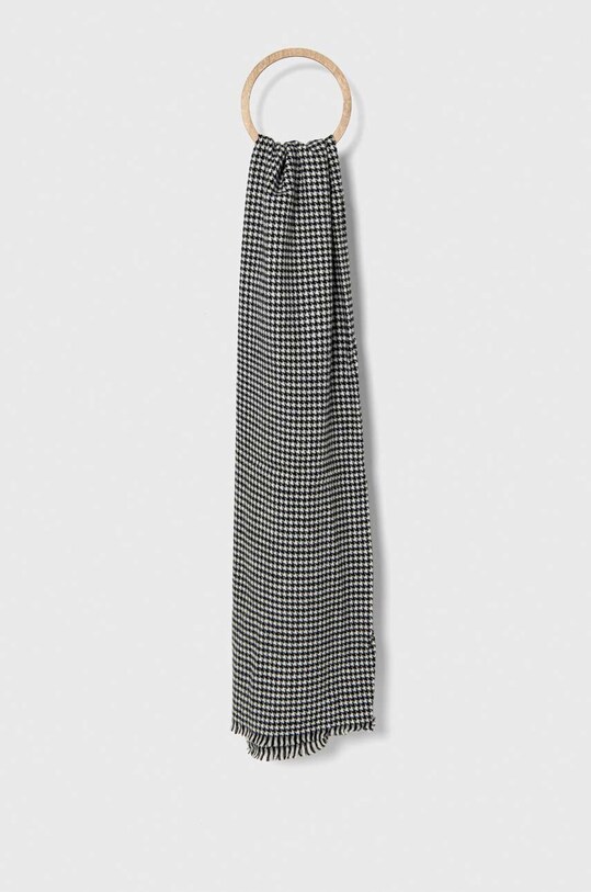 Answear Lab sciarpa in cashemire maglia nero 33000701.HWK