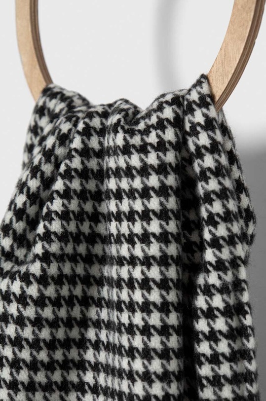 Answear Lab sciarpa in cashemire 33000701.HWK nero WW24