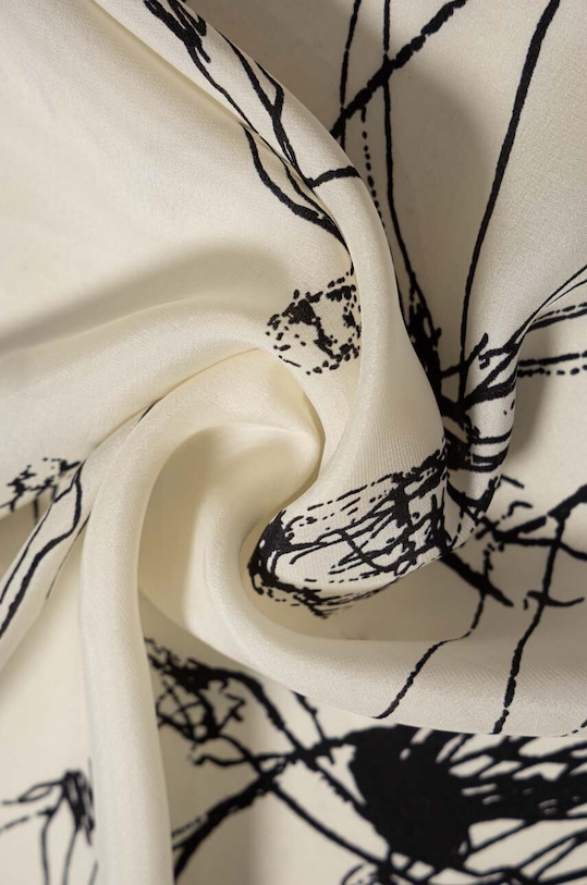 Answear Lab esarfa de matase petit.2FKK bej WW24