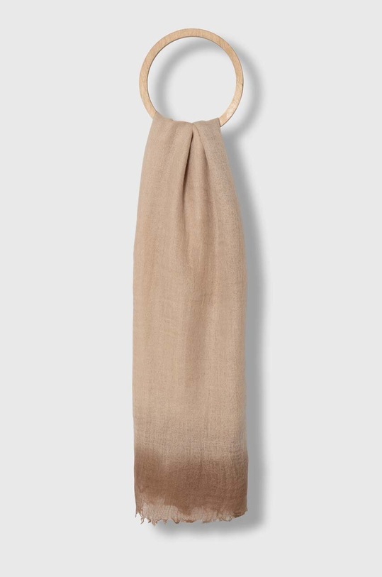 Answear Lab fular de lana panza bej BM03.hkk