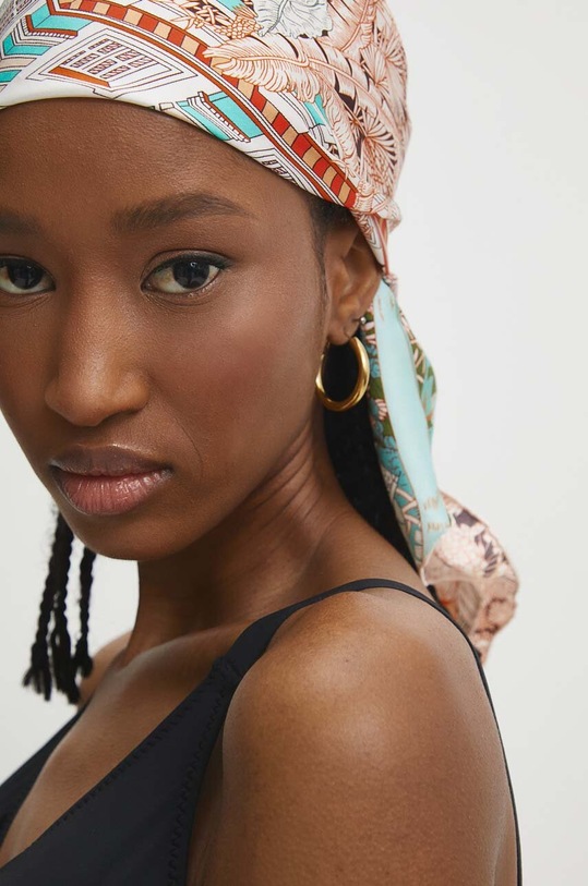 Answear Lab apaszka jedwabna 20159.cdb multicolor