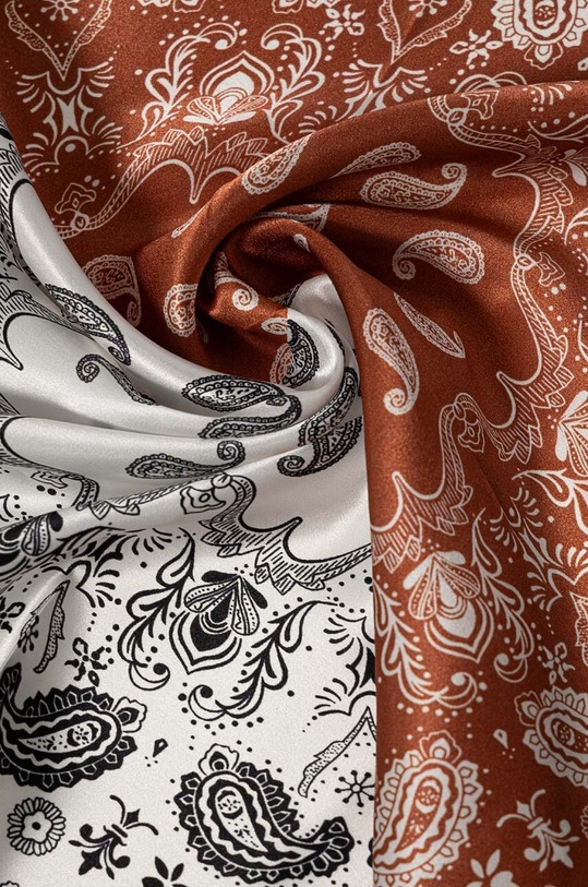 Akcesoria Answear Lab apaszka jedwabna 4052.cdb multicolor