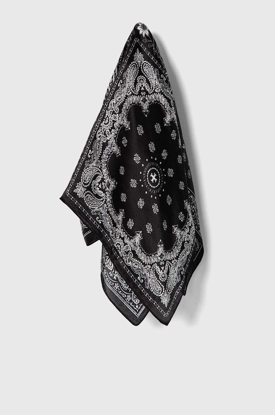 Answear Lab eșarfă de mătase matase negru 4062.cdb