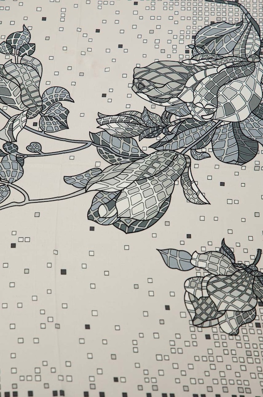 Answear Lab esarfa de matase 4064.cdb negru WW24