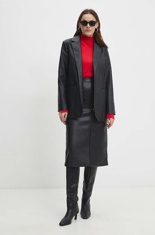 Answear.LAB spódnica d9359.iw czarny WW24