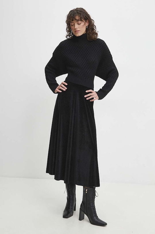 Sukně Answear.LAB 19122CN3.HWK černá WW24