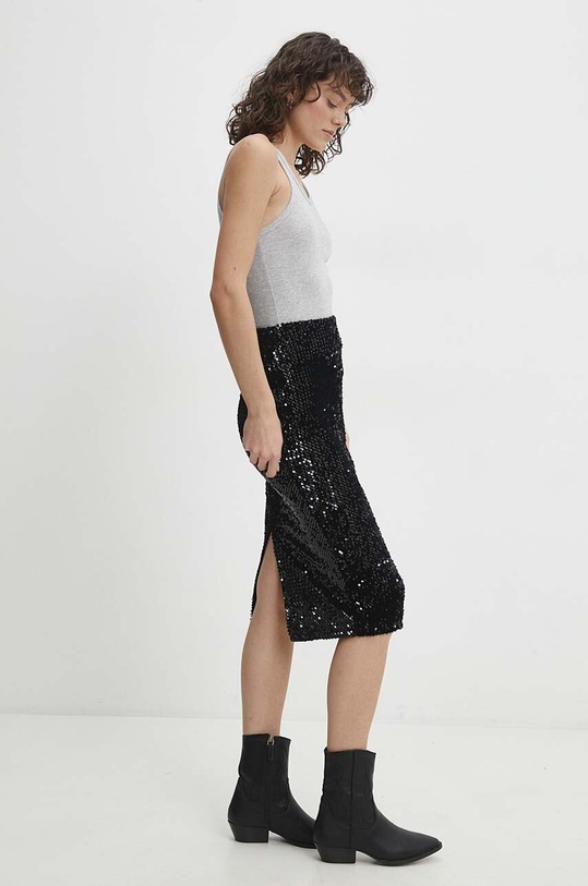Answear Lab fustă 69523PA.HWK negru WW24