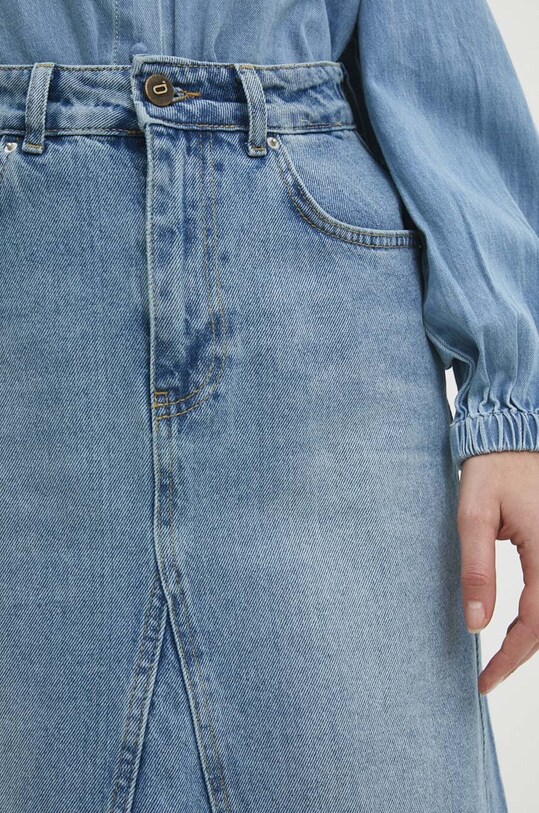 Answear Lab fustă din denim pa80554.TKK
