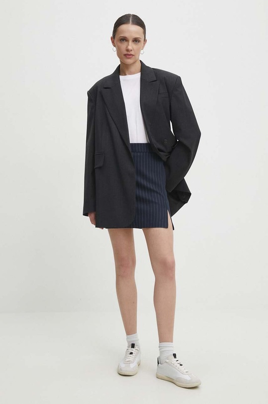Answear Lab spódnica 4435.TWK granatowy WW24