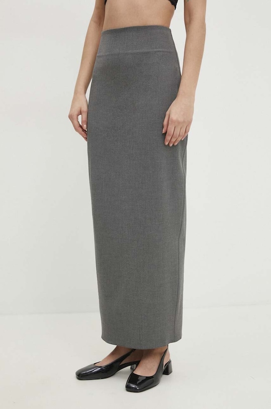 Юбка Answear.LAB 19522.tjs серый WW24