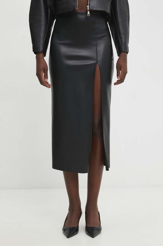 Answear Lab spódnica go2337.idb czarny WW24