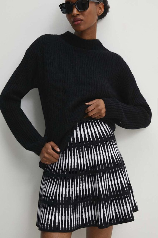 Answear Lab spódnica casual czarny 11014.ijs