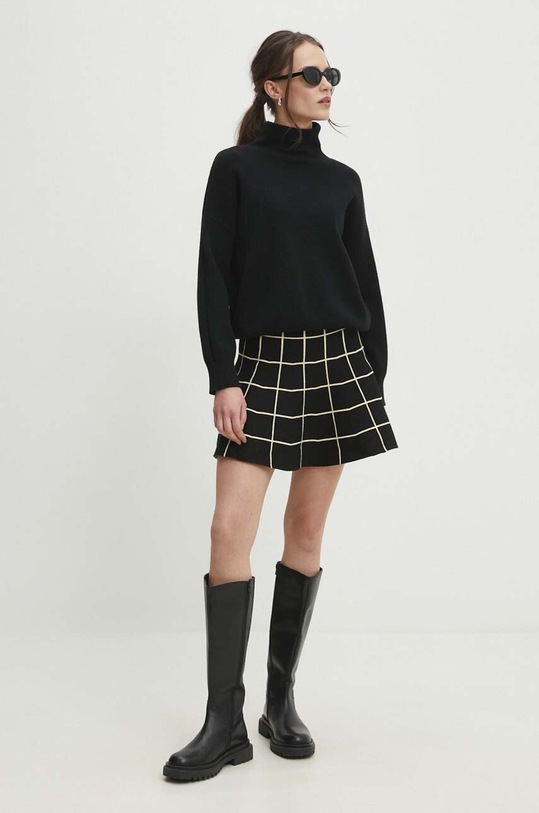 Answear Lab spódnica 9220.ijs czarny WW24